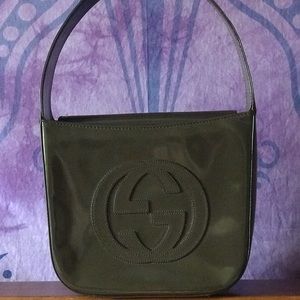 AUTHENTIC PATENT LEATHER GUCCI
